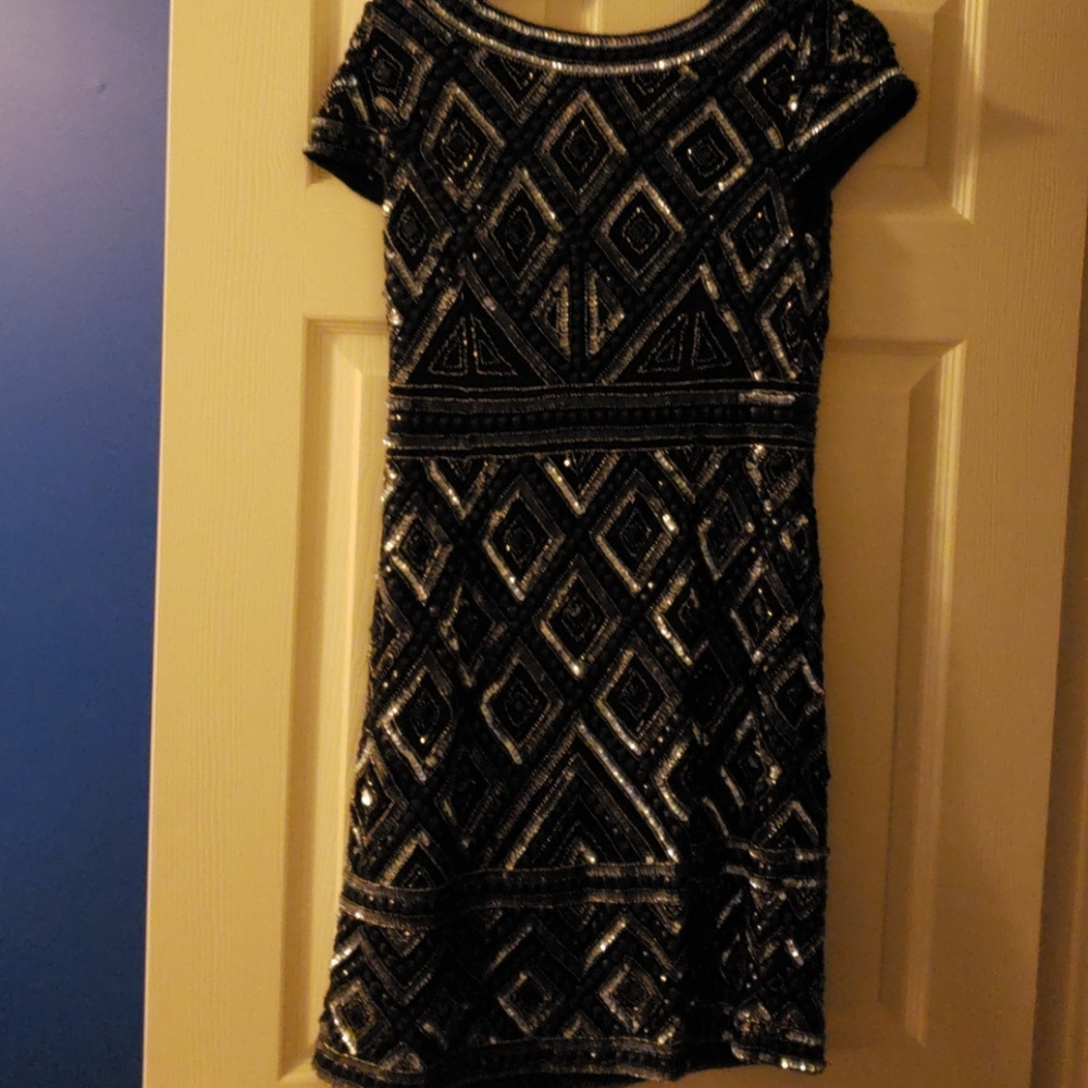 Beaded cocktail dress